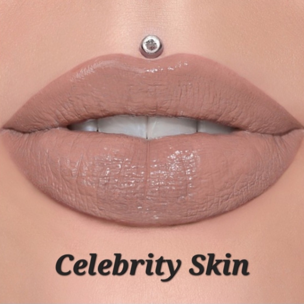 Jeffree Star Supreme Gloss Celebrity Skin Nude Beige Pink Gloss NIB